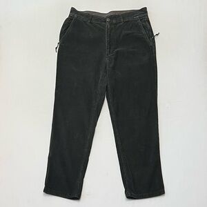 Aigle Chino Corduroy Pants w/ Zippered Pockets Men's 34 x 30
